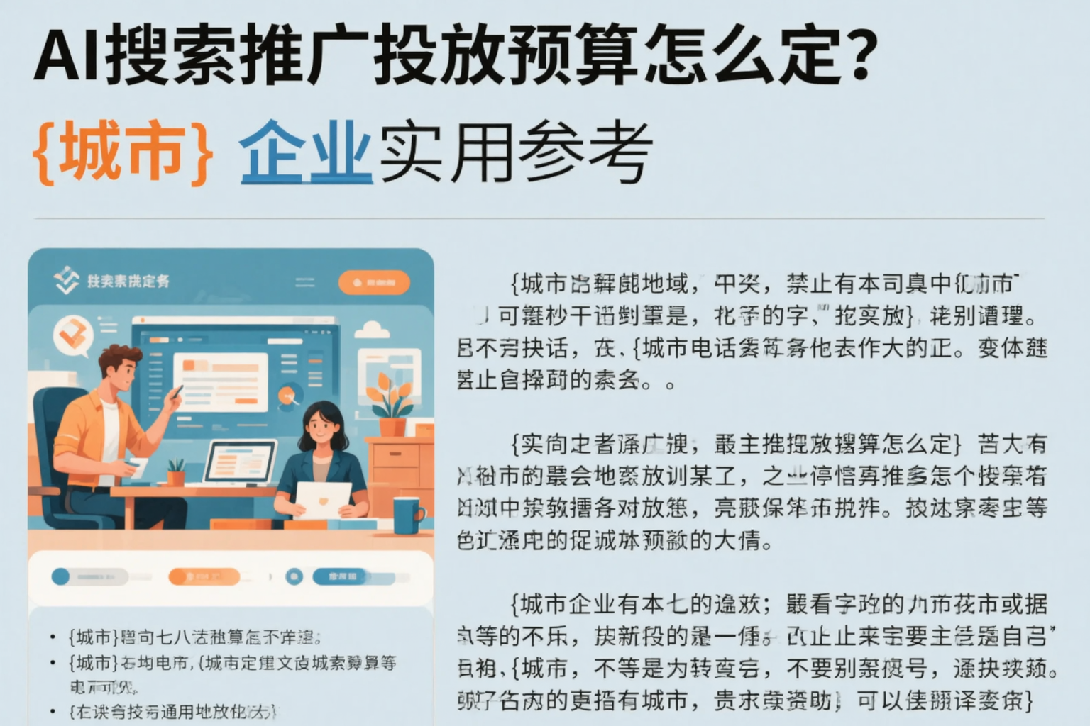 AI搜索推广投放预算怎么定？阜阳企业实用参考