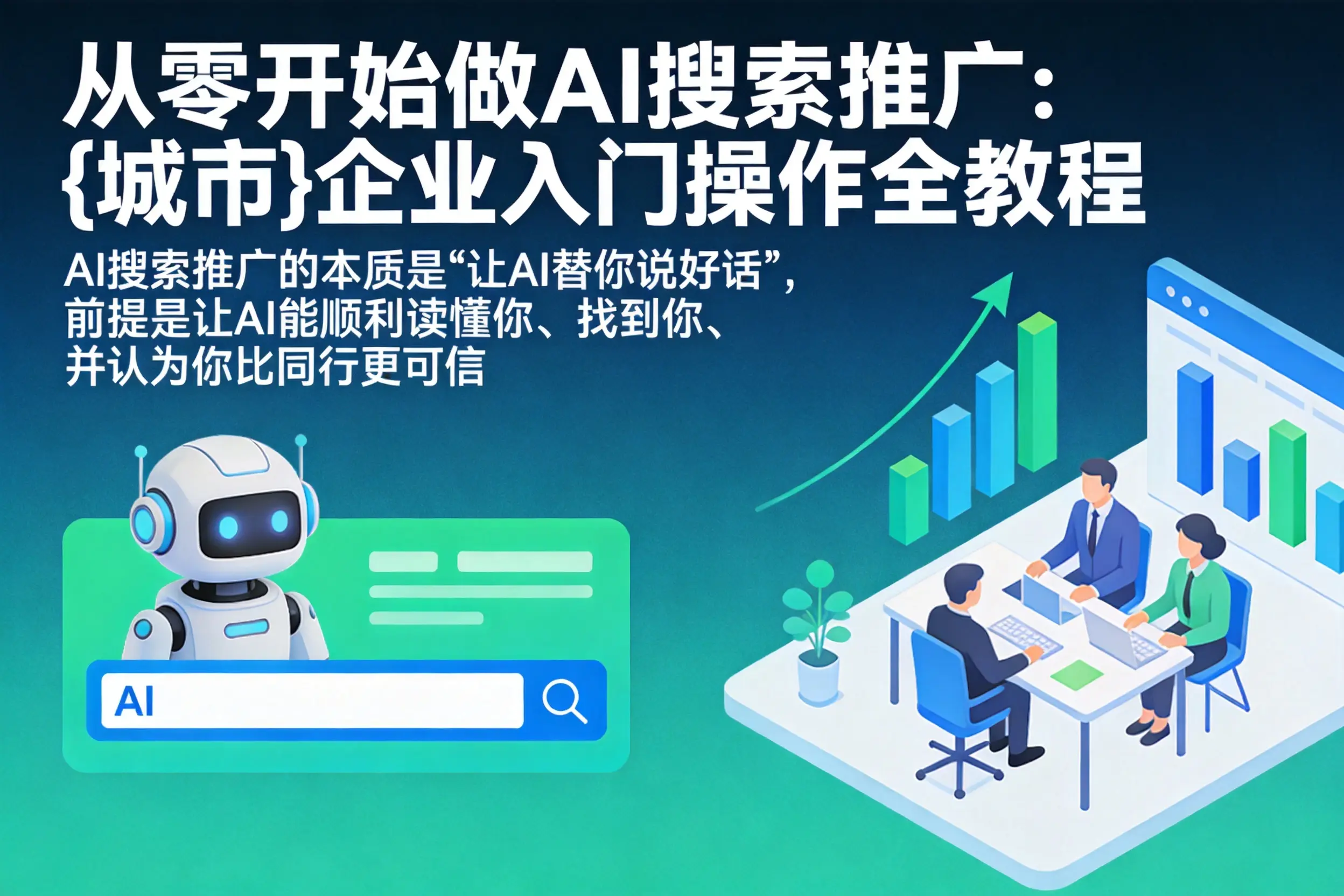 从零开始做AI搜索推广：阜阳企业入门操作全教程