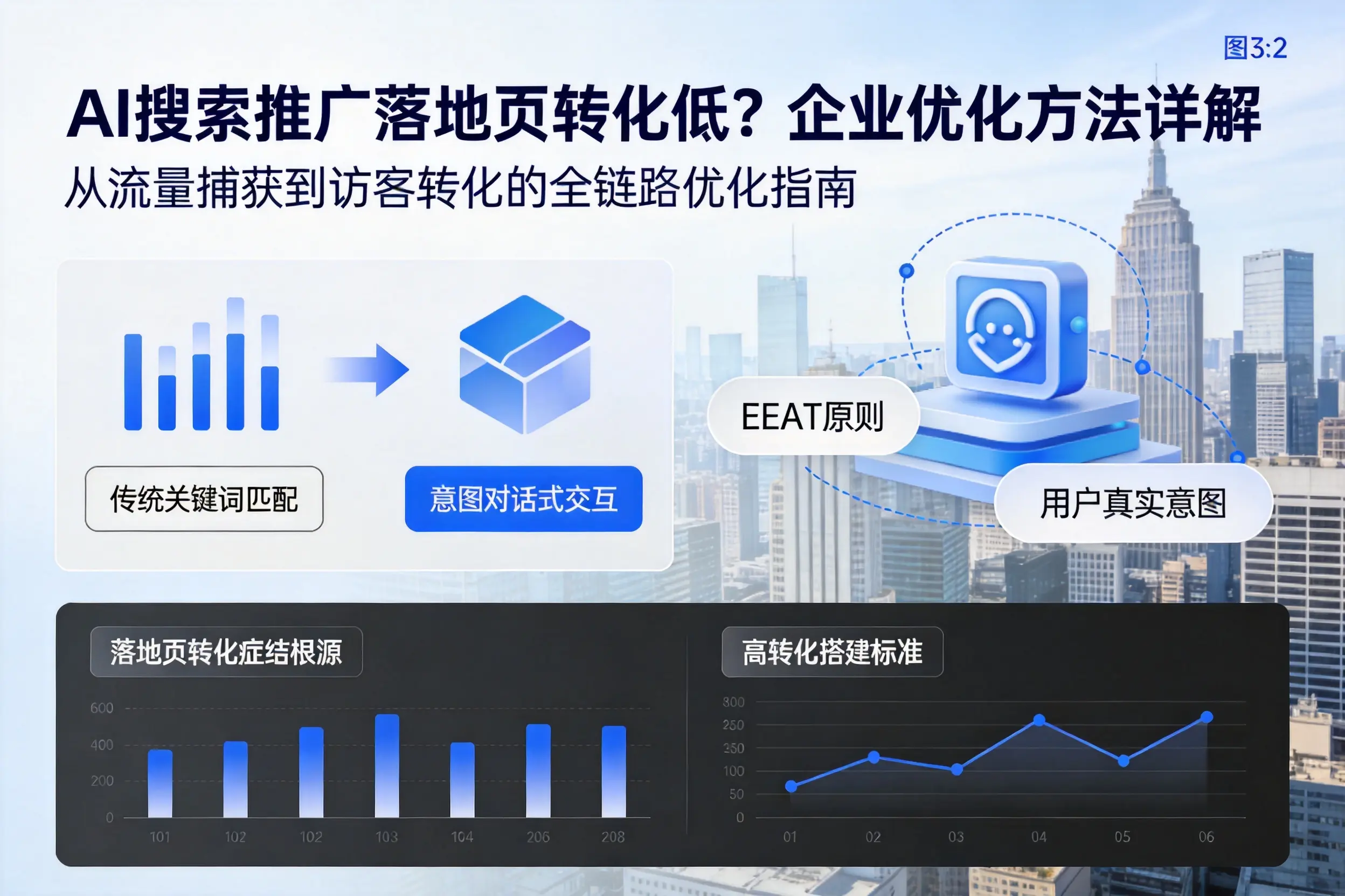 AI搜索推广落地页转化低？阜阳企业优化方法详解