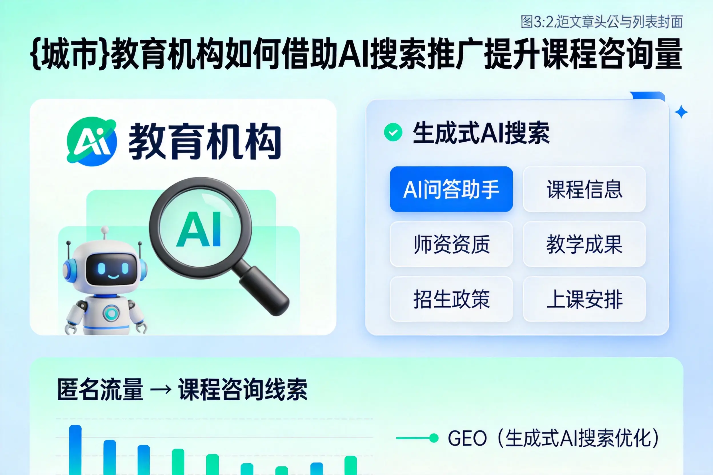 阜阳教育机构如何借助AI搜索推广提升课程咨询量