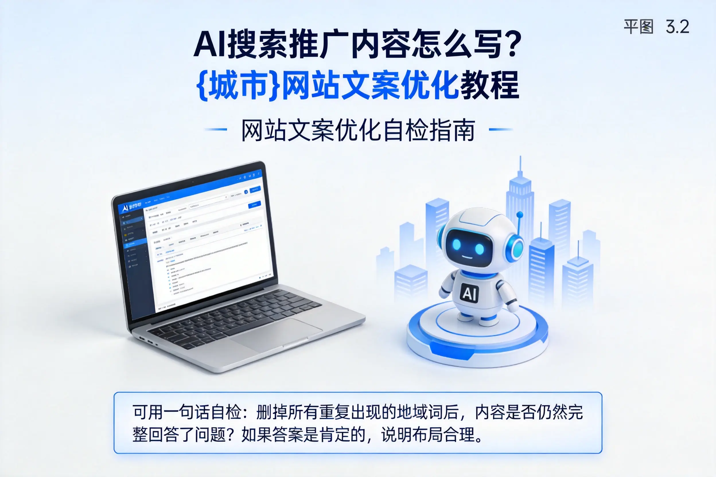 AI搜索推广内容怎么写？阜阳网站文案优化教程