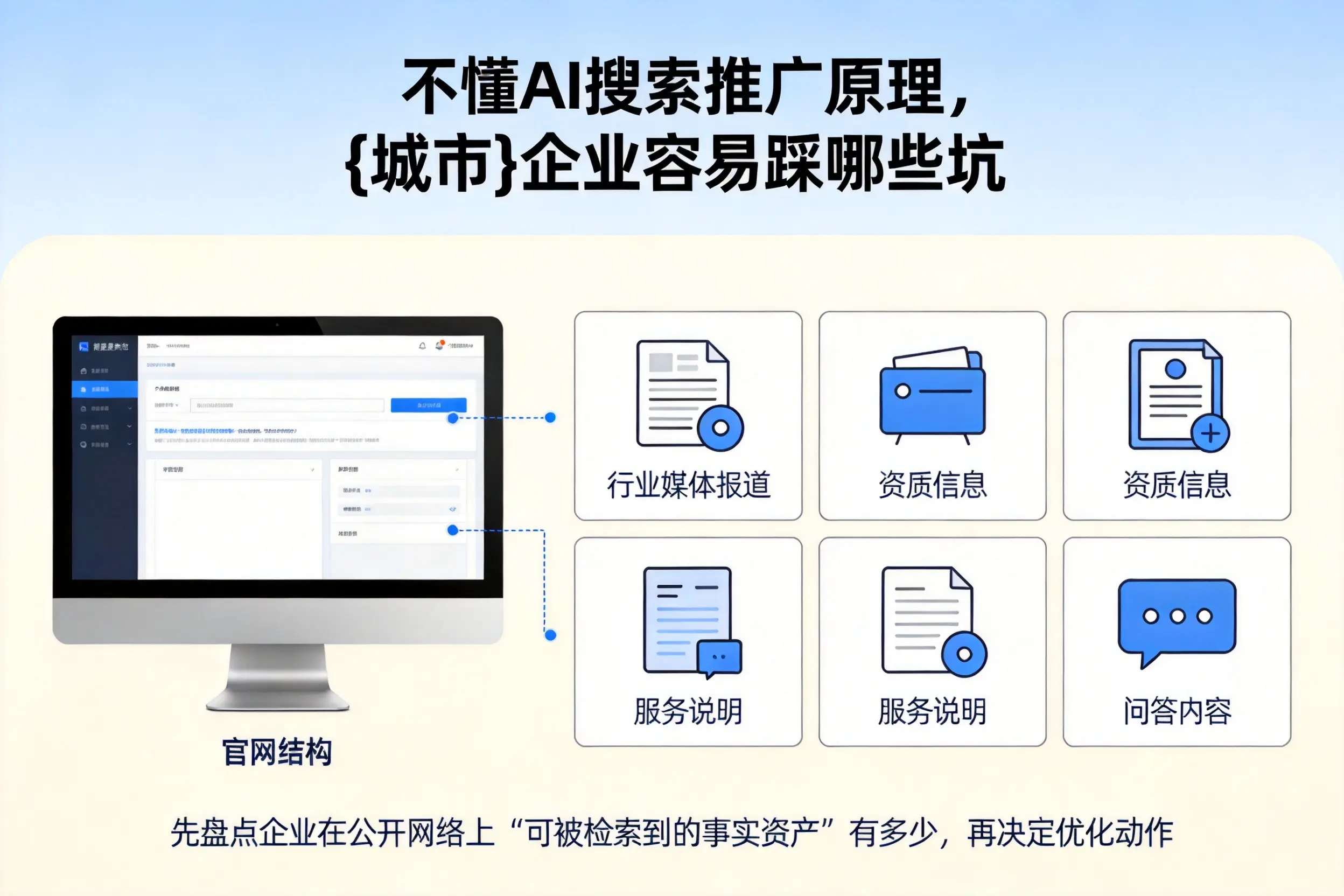 不懂AI搜索推广原理，阜阳企业容易踩哪些坑