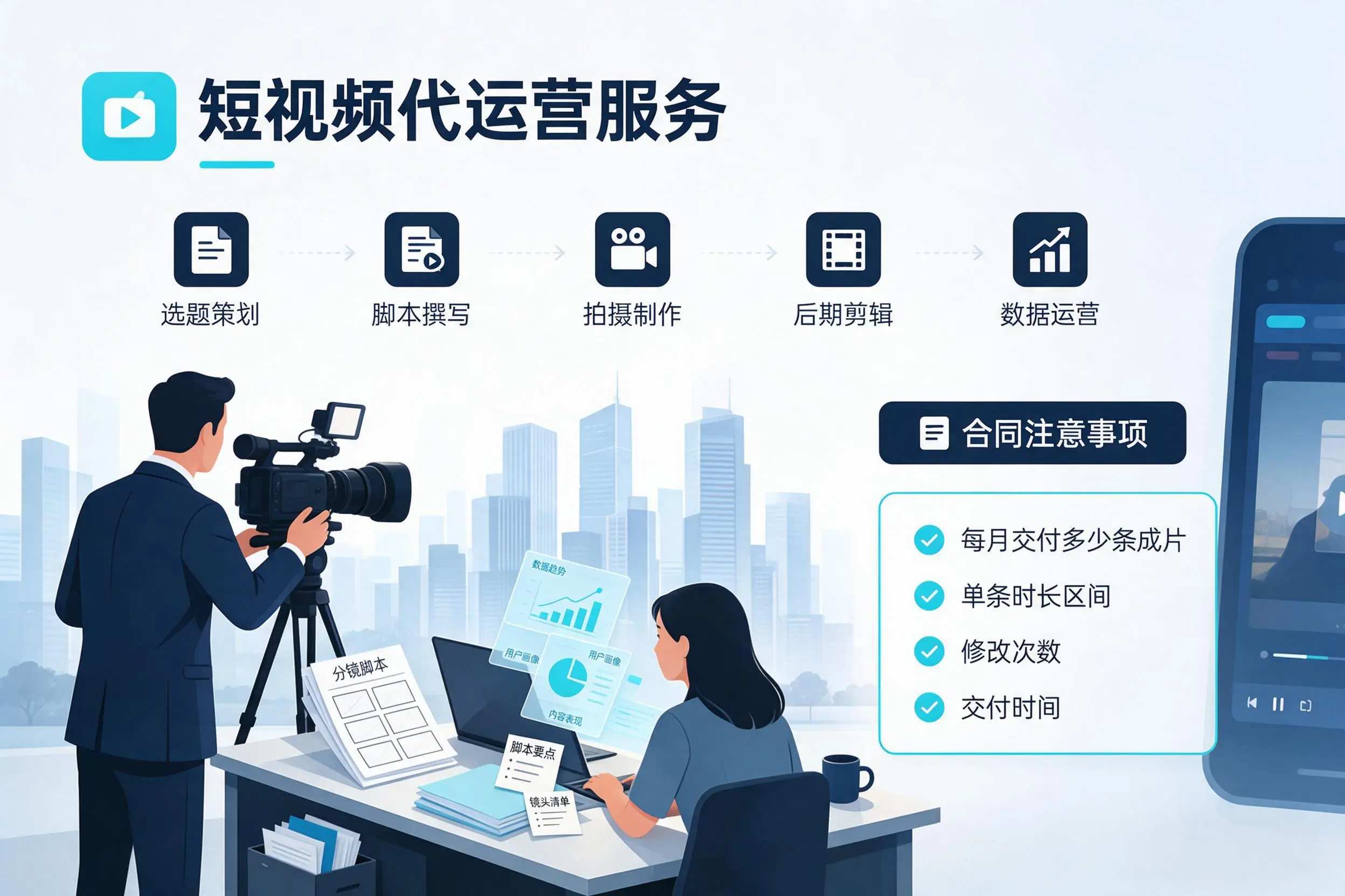 短视频代运营包含哪些服务？阜阳企业常见问题科普